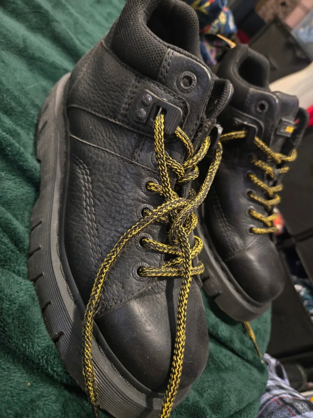 new no box Dr Martens Woodard Leather lace up ankle hiking boots 11